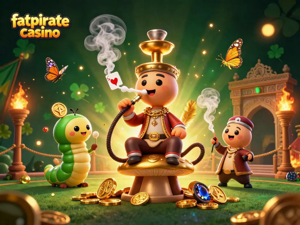 Play thrilling games at fatpirate casino amidst a vibrant 3D atmosphere of excitement.